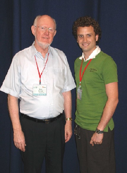 Photo of Wade Kruger with Peter Kenny