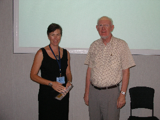 Robyn Murphy and Peter Kenny